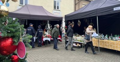 Policja zadbała o bezpieczeństwo na jarmarku w Lesku